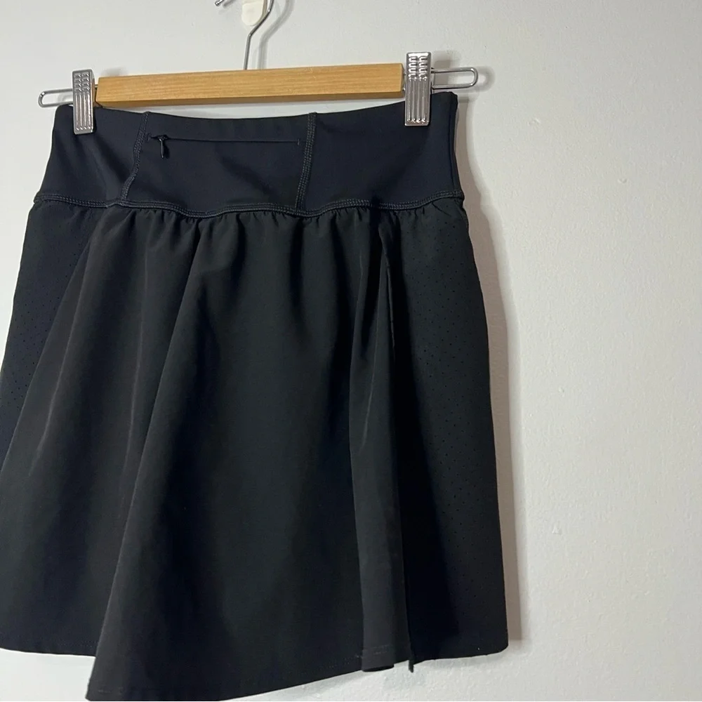 Spanx black mini skort skirt size small - Picture 7 of 7